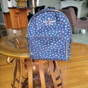 Kate Spade Watson Lane Small Hartley Backpack - Multi Navy
